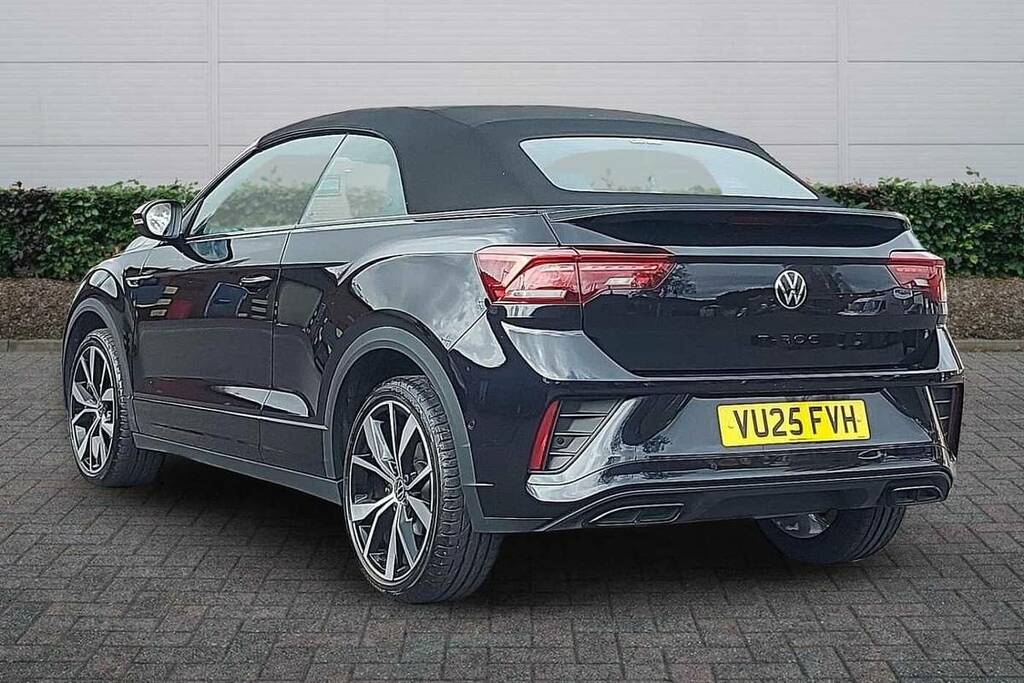 Volkswagen T-Roc 1.5 Tsi R-line Dsg VU25FVH Black #3