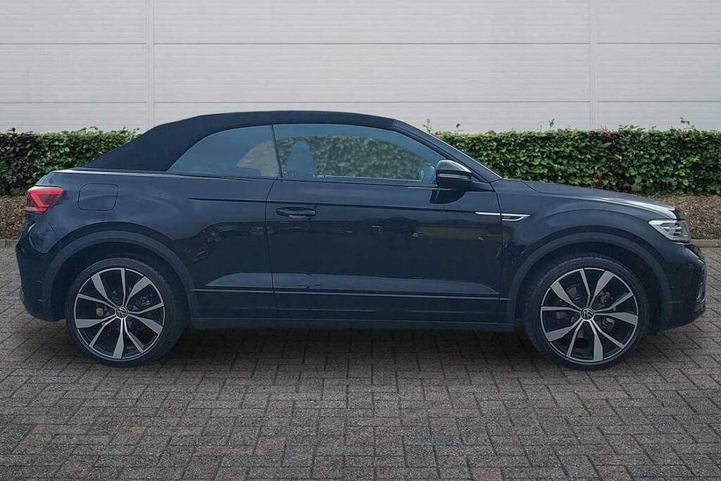 Volkswagen T-Roc 1.5 Tsi R-line Dsg VU25FVH Black #4