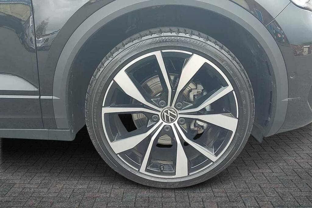 Volkswagen T-Roc 1.5 Tsi R-line Dsg VU25FVH Black #5