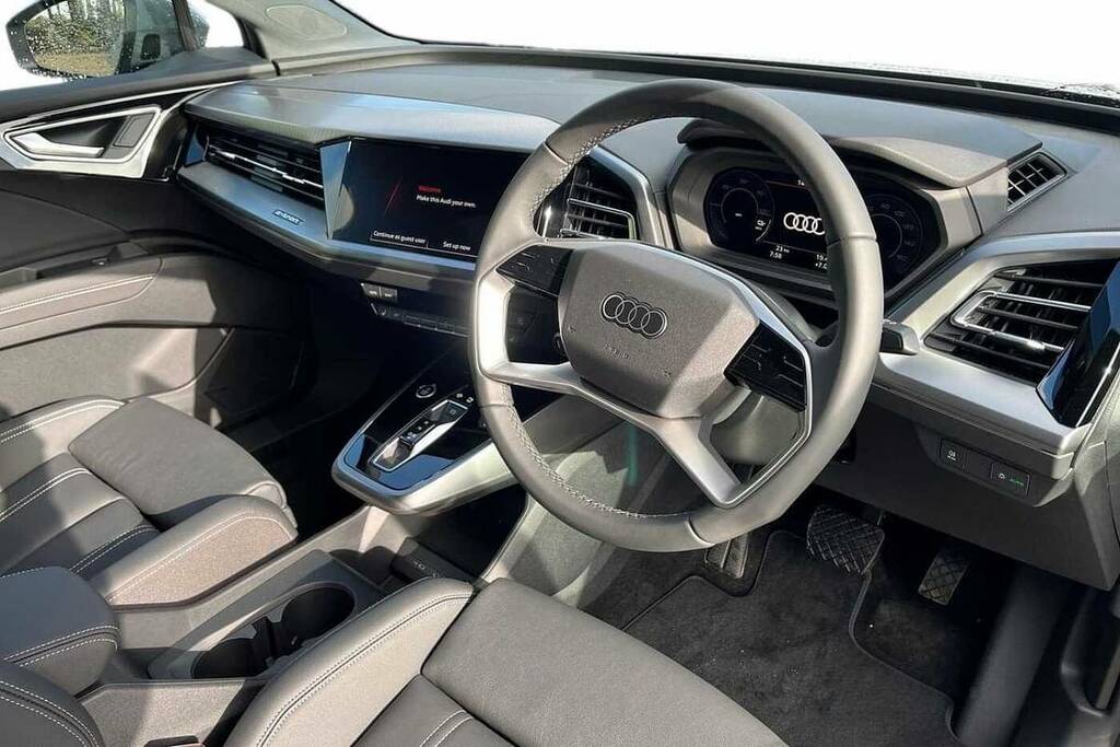 Audi Q4 E Tron 150Kw 40 63Kwh Sport Leather Grey #6