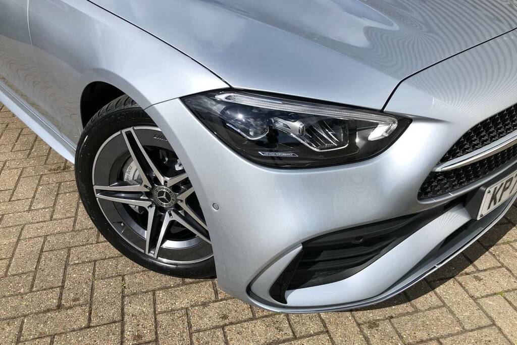 Mercedes-Benz C Class C200 Amg Line 9G-tronic KP75UFX Silver #6