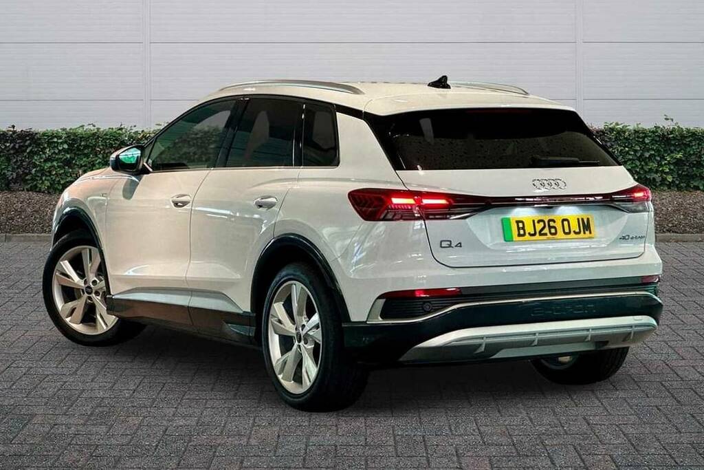 Audi Q4 E Tron 150Kw 40 63Kwh S Line Leather BJ26OJM White #3