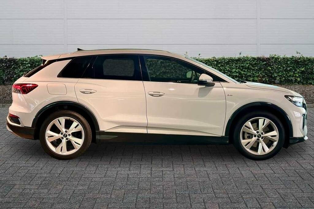 Audi Q4 E Tron 150Kw 40 63Kwh S Line Leather BJ26OJM White #4