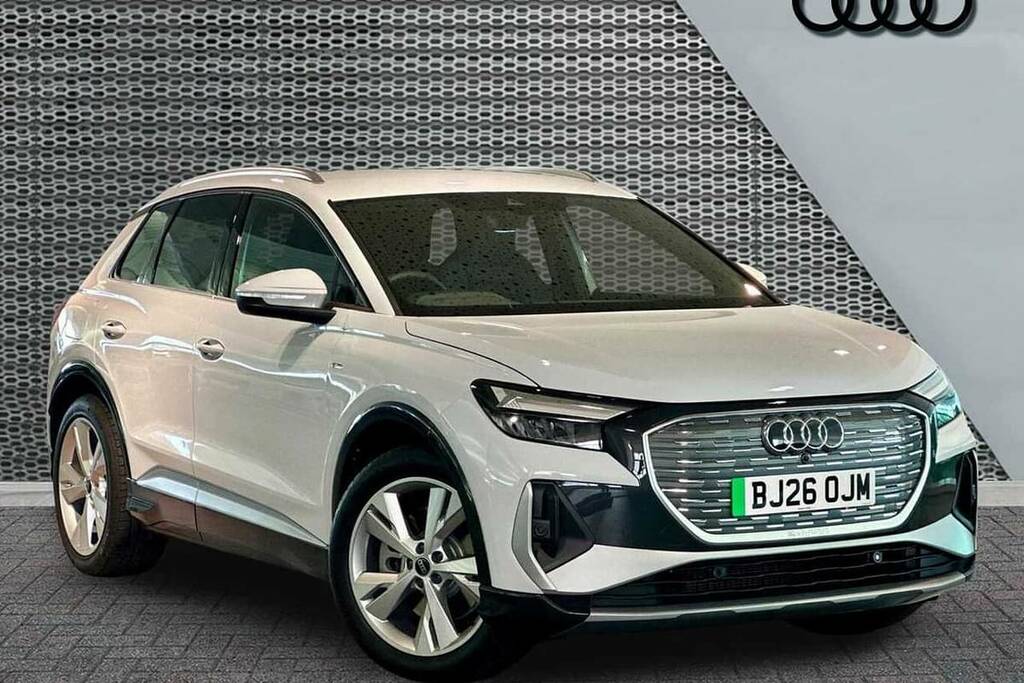Audi Q4 E Tron 150Kw 40 63Kwh S Line Leather White