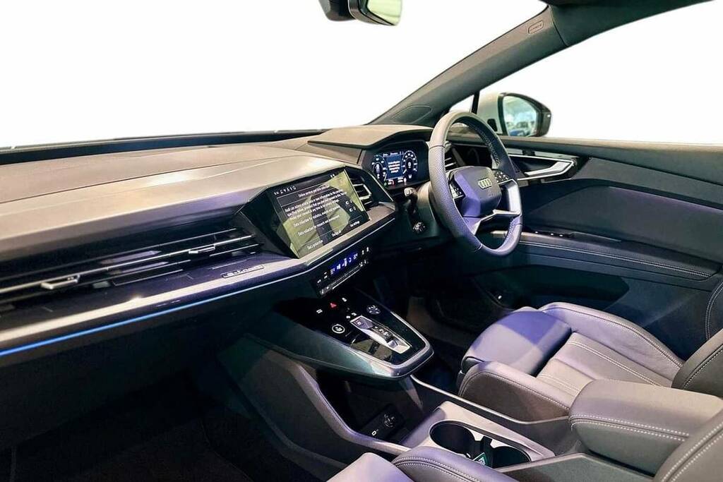Audi Q4 E Tron 150Kw 40 63Kwh S Line Leather BJ26OJM White #2
