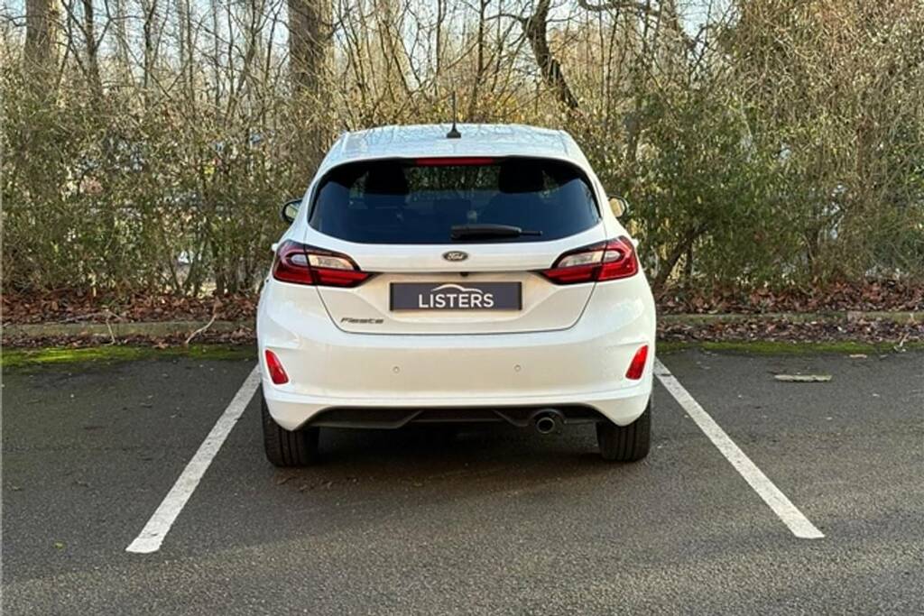 Ford Fiesta 1.0 Ecoboost St-line X YY23HAE White #4