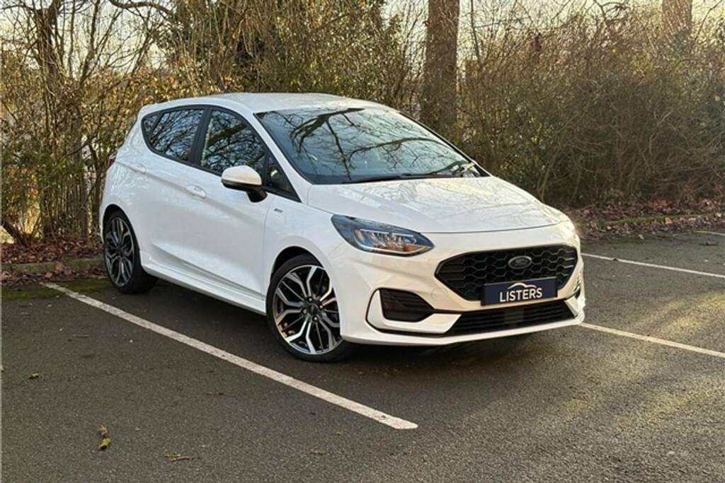 Ford Fiesta 1.0 Ecoboost St-line X White