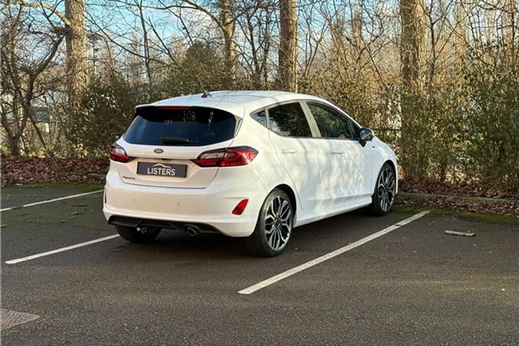 Ford Fiesta 1.0 Ecoboost St-line X YY23HAE White #3