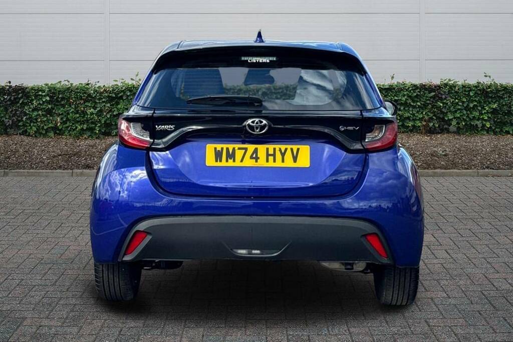 Toyota Yaris 1.5 Hybrid Icon Cvt WM74HYV Blue #4