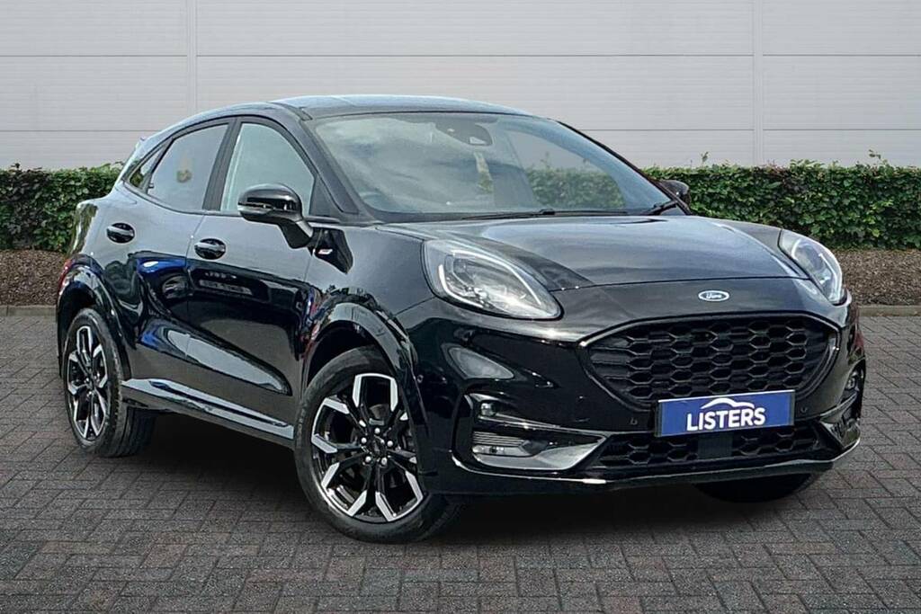 Ford Puma 1.0 Ecoboost Hybrid Mhev St-line X Black