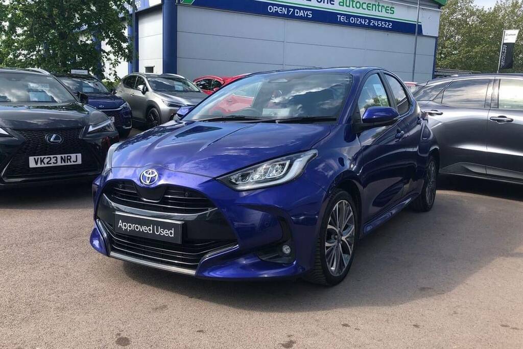 Toyota Yaris 1.5 Hybrid Excel Cvt VN24XLT Blue #6