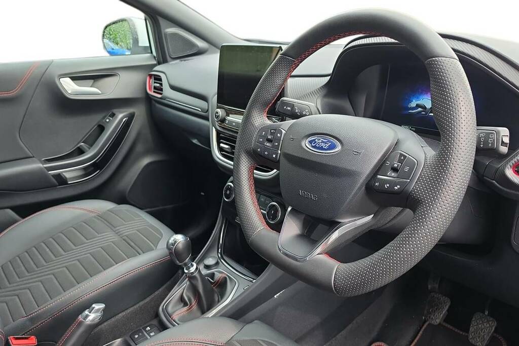 Ford Puma 1.0 Ecoboost Hybrid Mhev 155 St-line X VA23HMD White #4