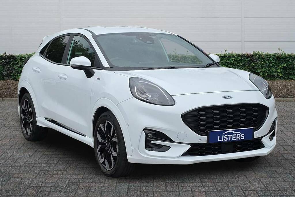 Ford Puma 1.0 Ecoboost Hybrid Mhev 155 St-line X White