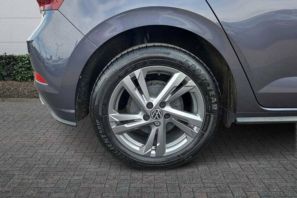 Volkswagen Polo 1.0 Tsi R-line Dsg BA73YYT Grey #5