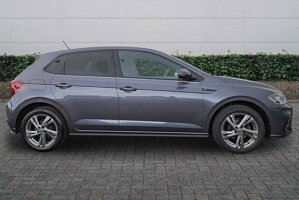 Volkswagen Polo 1.0 Tsi R-line Dsg BA73YYT Grey #4