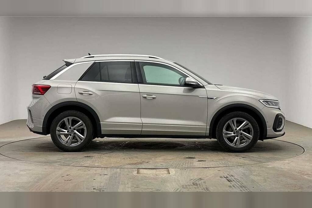 Volkswagen T-Roc 1.5 Tsi R-line Dsg MW22YWM Grey #4