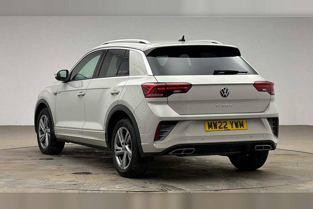 Volkswagen T-Roc 1.5 Tsi R-line Dsg MW22YWM Grey #3