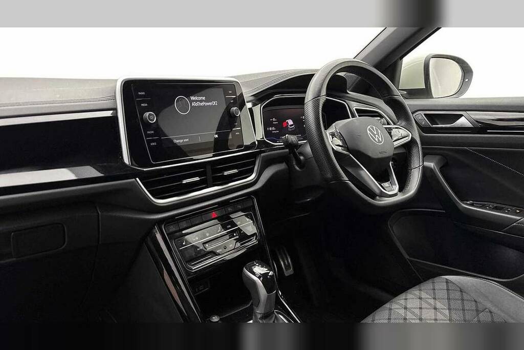 Volkswagen T-Roc 1.5 Tsi R-line Dsg MW22YWM Grey #2