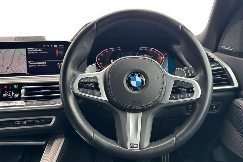 BMW X5 Xdrive30d Mht M Sport White #5