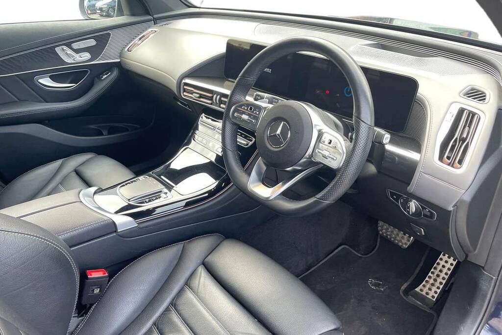 Mercedes-Benz EQC 400 300Kw Amg Line Premium Plus 80Kwh Blue #4