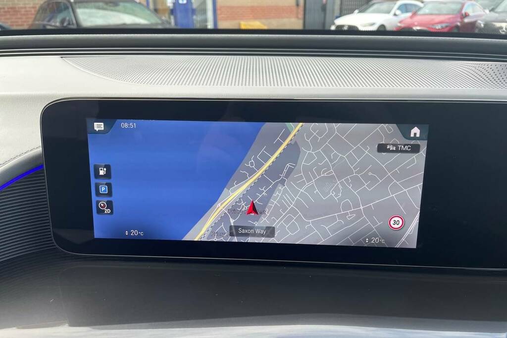 Mercedes-Benz EQC 400 300Kw Amg Line Premium Plus 80Kwh Blue #3