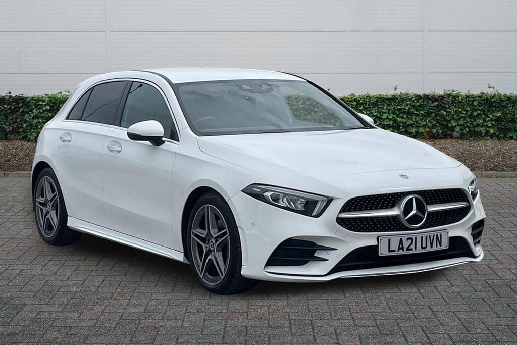Mercedes-Benz A Class A200d Amg Line Premium White
