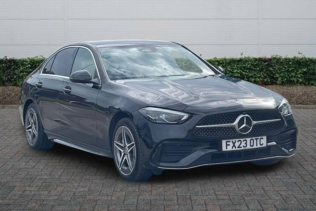 Mercedes-Benz C Class C300e Amg Line 9G-tronic Black