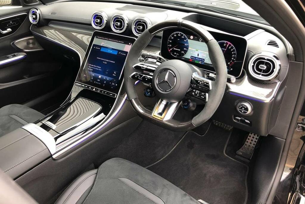 Mercedes-Benz C Class C63 S E 4Matic Carbon Edition Mct Black #4