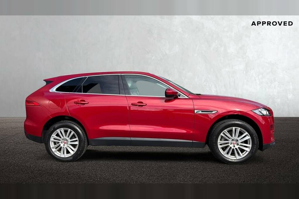 Jaguar F-Pace 3.0D V6 Portfolio Awd BU20WYR Red #5