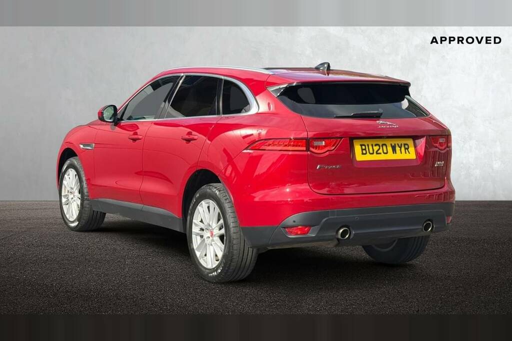 Jaguar F-Pace 3.0D V6 Portfolio Awd BU20WYR Red #2