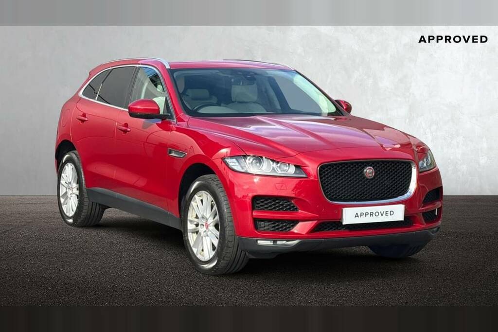 Jaguar F-Pace 3.0D V6 Portfolio Awd Red