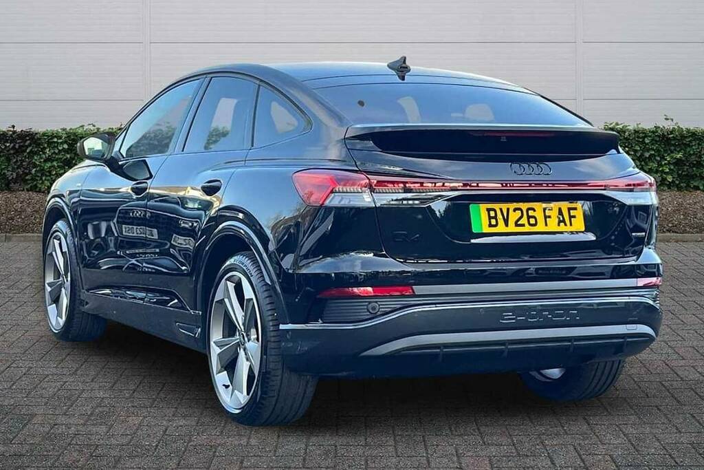 Audi Q4 E Tron 210Kw 45 Quattro 82Kwh Black Edition Black #3