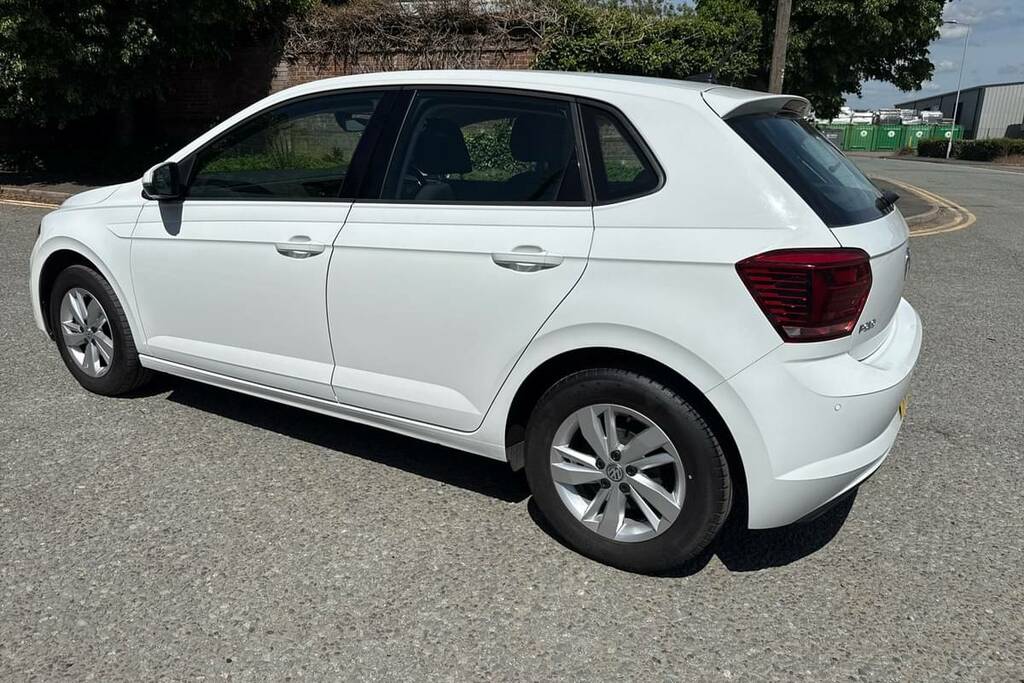 Volkswagen Polo 1.0 Tsi 95 Se Tech Edition Dsg FG19VBT White #6