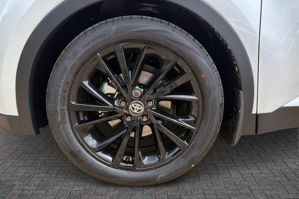 Toyota C-Hr 1.8 Hybrid Gr Sport Cvt White #6