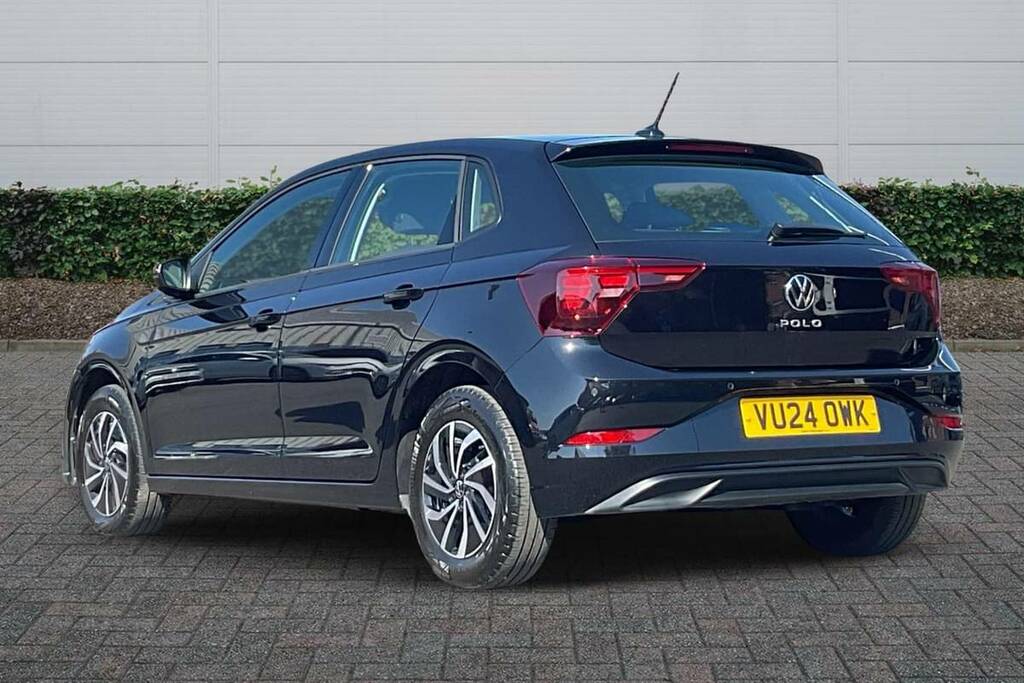 Volkswagen Polo 1.0 Tsi Life VU24OWK Black #5
