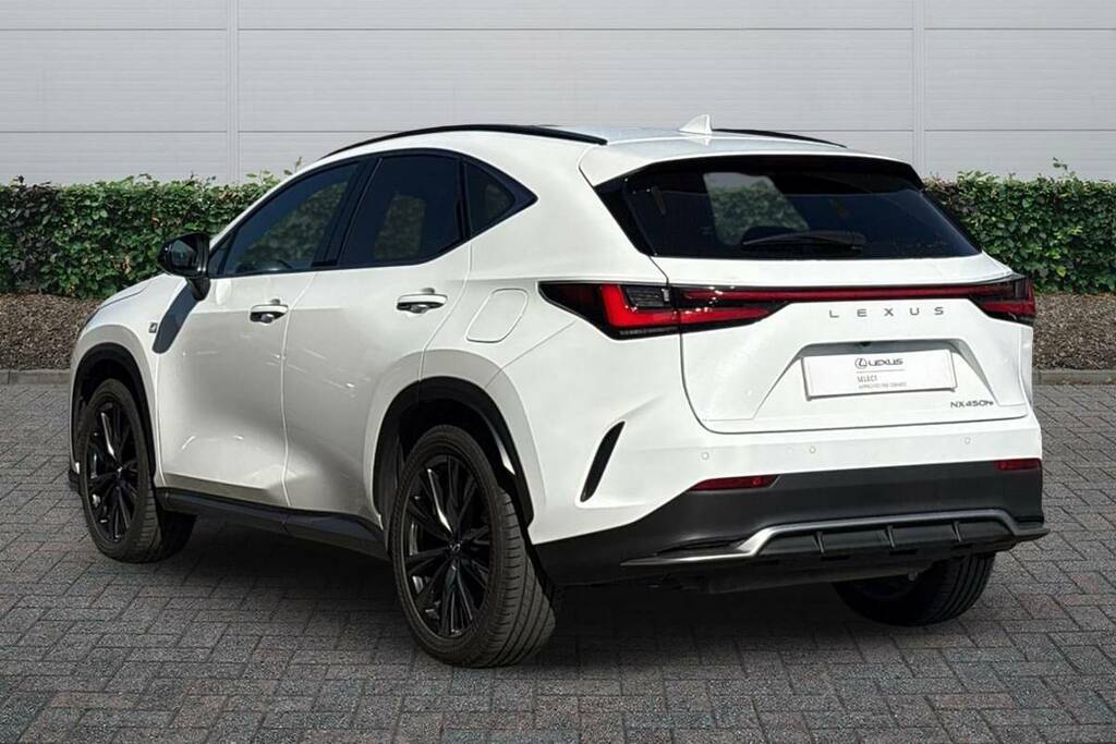 Lexus NX 450H 2.5 F-sport E-cvt WN25GNJ White #2
