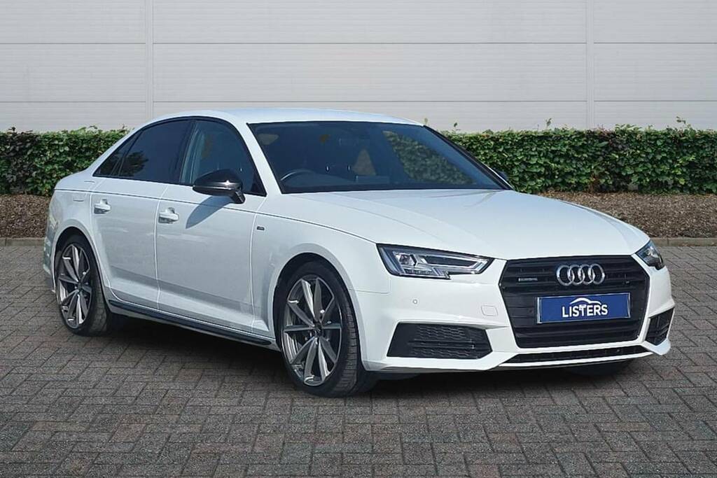 Audi A4 2.0 Tdi 190 Quattro Black Edition S Tronic White
