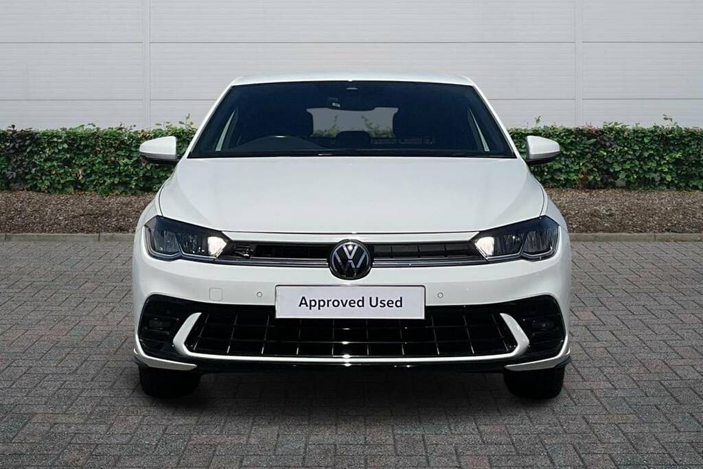 Volkswagen Polo 1.0 Tsi R-line Dsg VK24GUO White #6