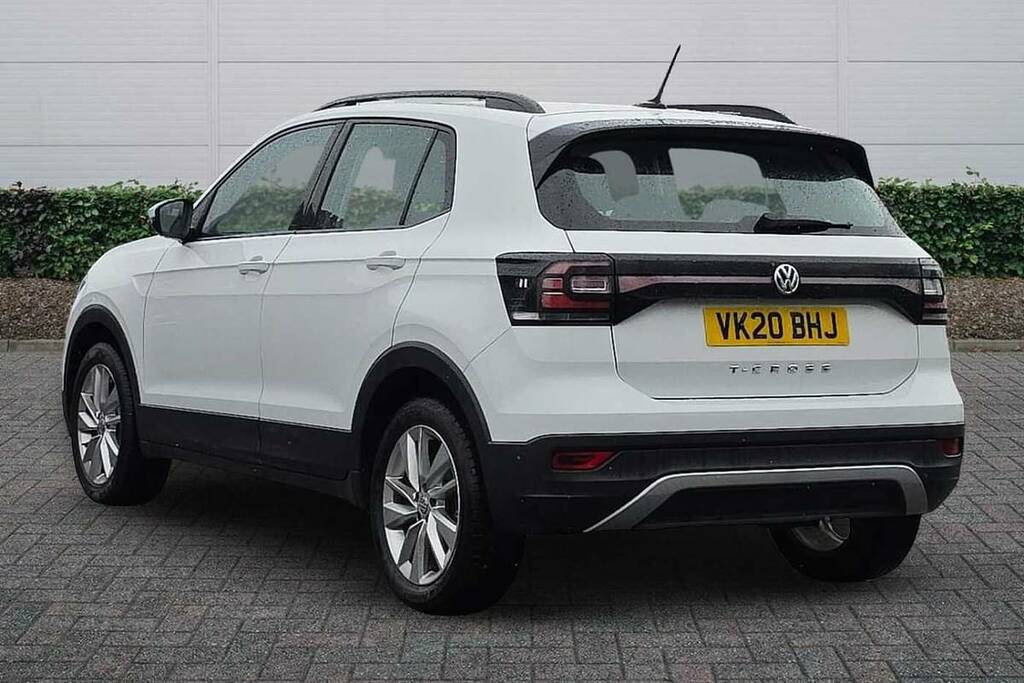 Volkswagen T-Cross 1.0 Tsi 115 Se VK20BHJ White #3