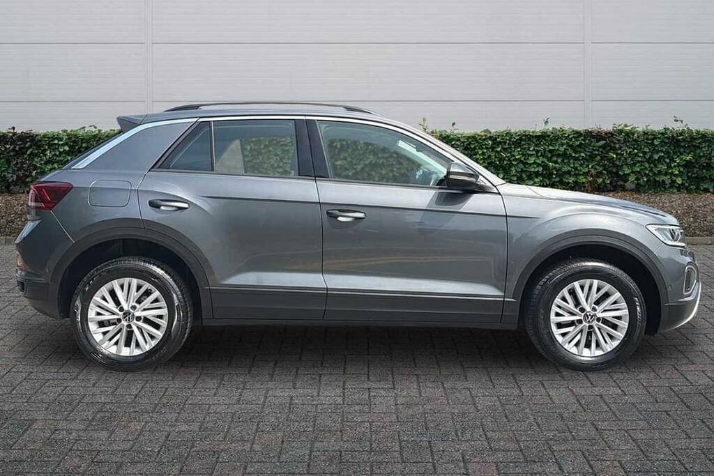 Volkswagen T-Roc 1.5 Tsi Life Dsg FD22ZSJ Grey #4