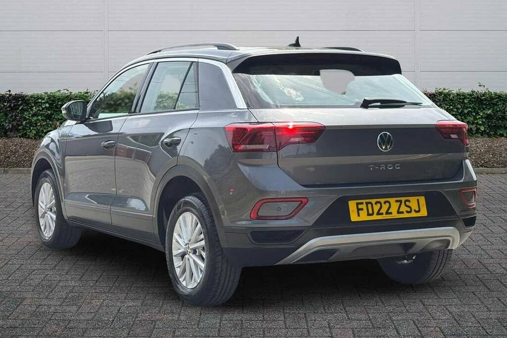 Volkswagen T-Roc 1.5 Tsi Life Dsg FD22ZSJ Grey #3