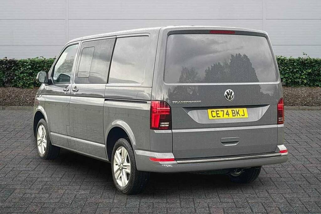Volkswagen Transporter 2.0 Tdi 150 Highline Kombi Van CE74BKJ Grey #3