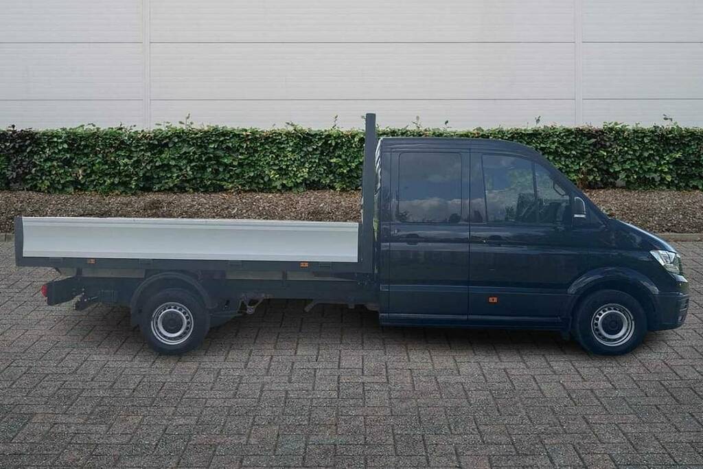 Volkswagen Crafter 2.0 Tdi 140Ps Startline Etg Dropside Dcab LM22XKB Black #4