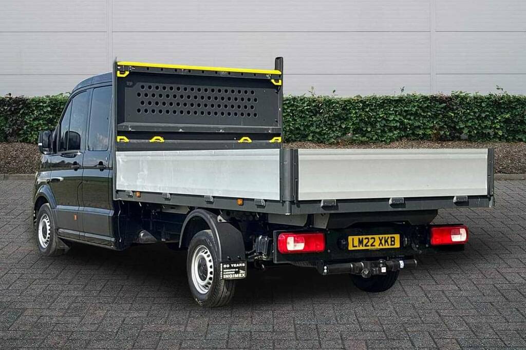 Volkswagen Crafter 2.0 Tdi 140Ps Startline Etg Dropside Dcab LM22XKB Black #3