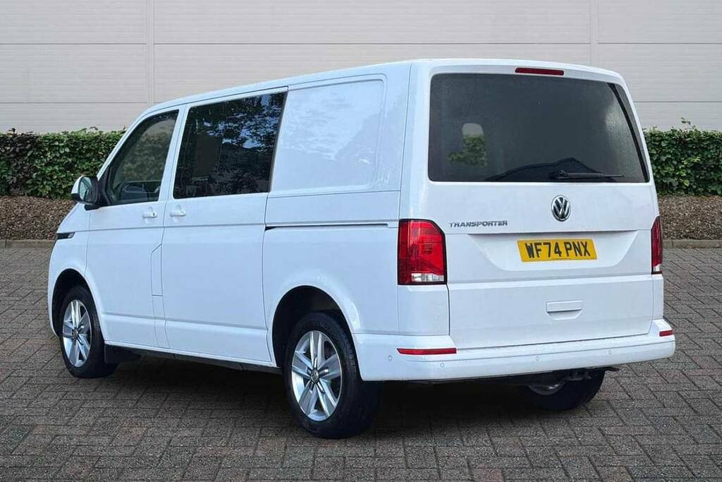 Volkswagen Transporter 2.0 Tdi 150 Highline Kombi Van WF74PNX White #3