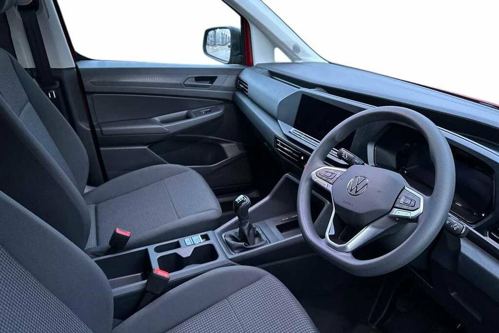 Volkswagen Caddy 2.0 Tdi 102Ps Commerce Van Businesstech Pack VN75XZU Red #6