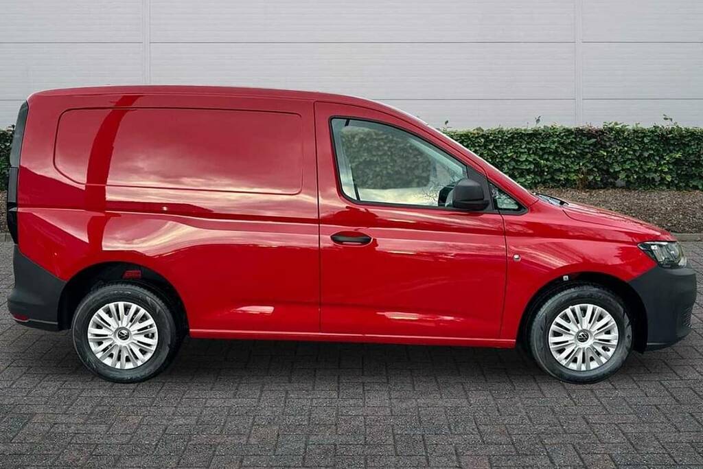 Volkswagen Caddy 2.0 Tdi 102Ps Commerce Van Businesstech Pack VN75XZU Red #4