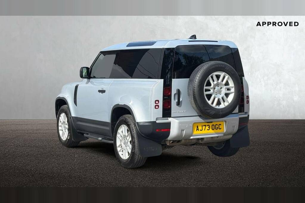 Land Rover Defender 90 3.0 D250 Hard Top 3 Seat AJ73OGC Silver #2