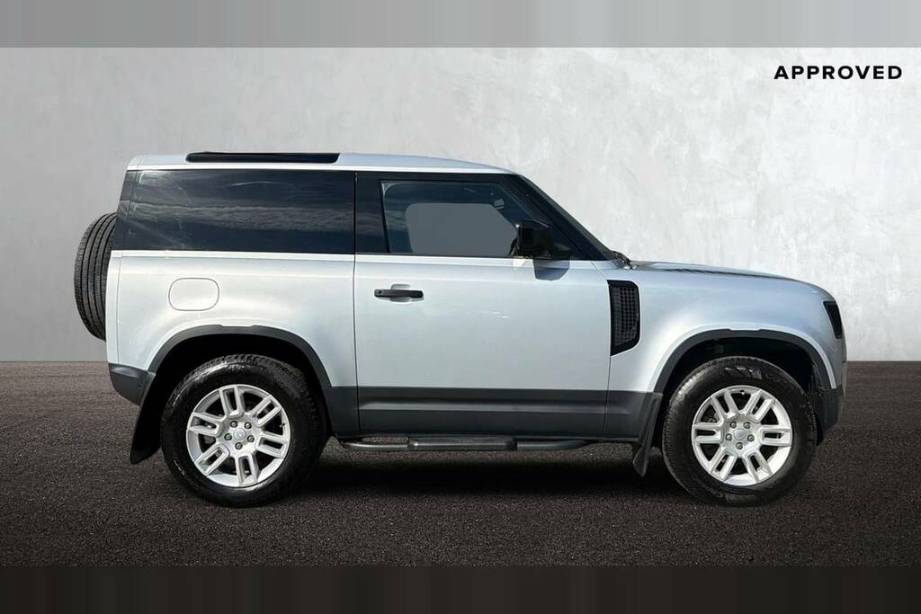 Land Rover Defender 90 3.0 D250 Hard Top 3 Seat AJ73OGC Silver #5