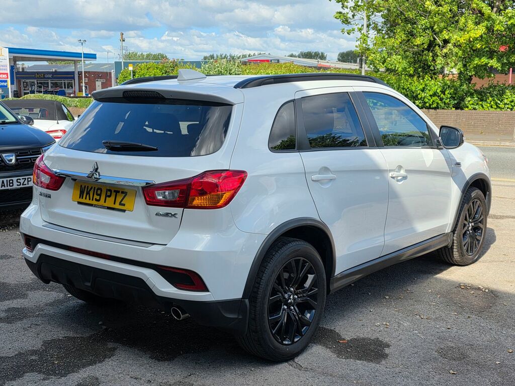 Mitsubishi ASX 1.6 Black Suv Euro 6 117 Ps WK19PTZ White #3